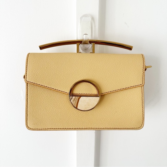 Charles & Keith Handbags - CHARLES & KEITH tan stone embellished shoulder bag